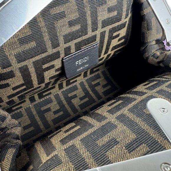 Fendi Clutch Bag Shoulder Bag First Small 8 Bp129 ABVE - Picture 5 of 10